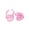 Pink Heart Lash Glue Rings- (100PCS Baby Pink & Hot Pink)